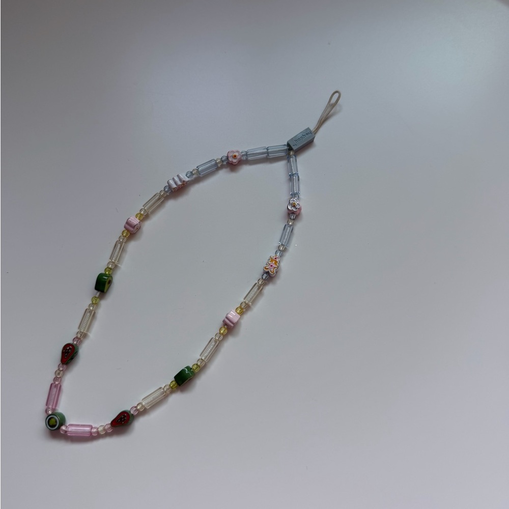 Target Multicolor Beaded Phone Strap